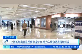 上海新增离境退税集中退付点！“流量”变真金白银→图片