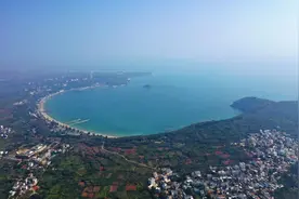 天空之眼瞰祖国——北部湾“明珠”涠洲岛图片