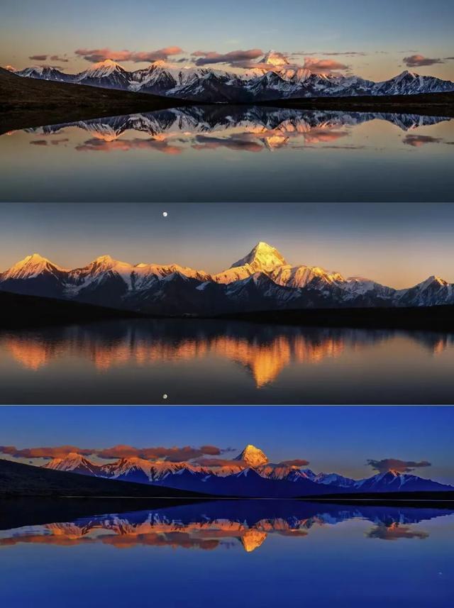 冬天的贡嘎才是真绝色！