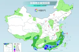 南方强降雨核心区转移至华南等地，长江以南迎降温图片