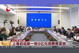 上海启动新一轮5亿元消费券发放 餐饮和旅游券采取“摇号中签”模式视频封面