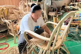 “藤”飞富民产业 “编”织幸福光景图片