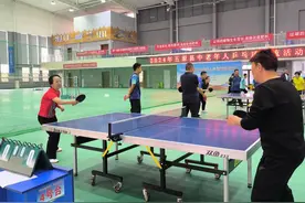 银龄赛手“乒”出风采图片