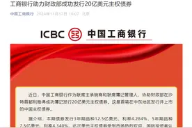 工商银行助力财政部成功发行20亿美元主权债券图片