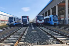 今年京保合造北京地铁22号线列车160辆图片