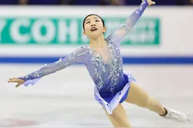 四大洲赛千叶百音女单折桂，陈虹伊以赛代练瞄准十四冬图片
