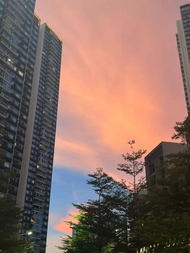 又见绝美晚霞！“每一次都不失望”