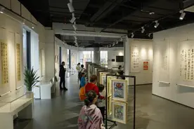 当“钢城书法”遇上“国家安全”——262幅优秀书画作品展出，这里翰墨丹青话国安图片