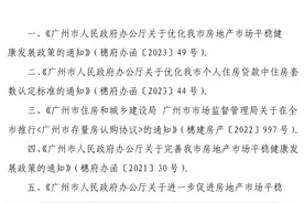 广州市住建局公布最新房屋交易调整政策集锦，买房前必看！图片