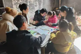 枣庄榴花孤困留守儿童关爱志愿服务团开展“春日暖阳”走访活动图片