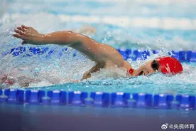 杨浚瑄获得女子200米自由泳第五名图片