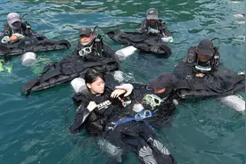 海南三亚：对非法潜水“零容忍”图片