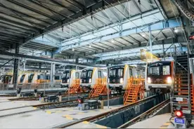 沈阳地铁四号线一期开通运营图片