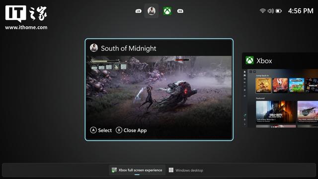 微星Claw系列掌机将升级Xbox FSE，无需全启Windows即可游戏