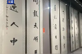 《回望情深——张海书法展》今日在安阳开展图片