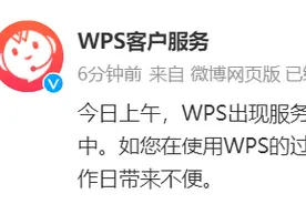 金山 WPS 共享文档“崩了” 年内已至少发生三次故障图片