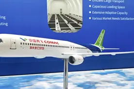 大飞机出海营销！C919交付七架，开通第五条商业航线，在海外展示全系列衍生机型图片