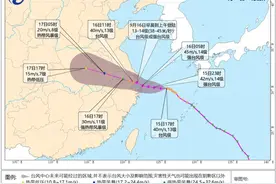 最高级别台风红色预警发布！“贝碧嘉”或成1949年以来登陆上海最强台风图片