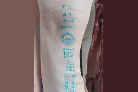 全省首个！东莞试点开展猪肉“数字喷码”标识工作图片