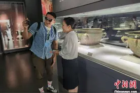 台湾自媒体人走进山西临汾  感悟古今文化碰撞图片