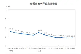 2024年1-8月份全国房地产市场基本情况图片