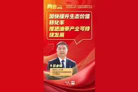 两会好声音｜吕金锋：加快提升生态价值转化率 推进油茶产业可持续发展图片