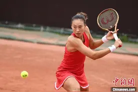 “文女王”郑钦文：全力以赴打好每一场比赛图片