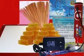 儿童糖画玩具虽火，但安全不容小觑图片