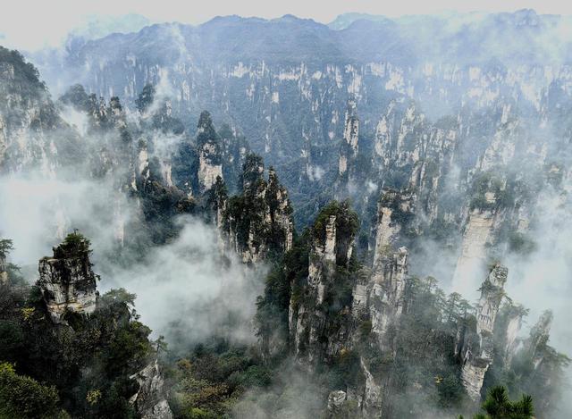 水墨画卷天子山