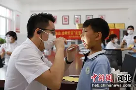 河北孟村开展“明眸皓齿”爱眼护齿活动图片