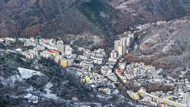 陇南康县：初雪，赠你一城清白