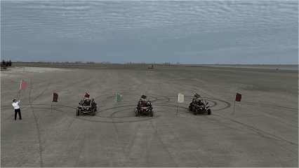 “暖冬遇见防城港”白浪滩景区沙滩车免费趣味体验活动为马拉松奔跑点燃激情！！！