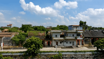 文化中国行丨明清古建×当代艺术，这个岭南古村凭“混搭”出圈