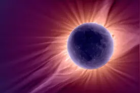 4分28秒！白天变黑夜  年度日全食4月8日北美上演丨天问图片