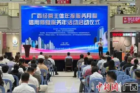 广西采取措施助力经营主体信用修复 解决异地修复难图片