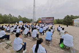 山西省重大沙尘暴灾害应急演练在杨树林局九梁洼林场举行图片