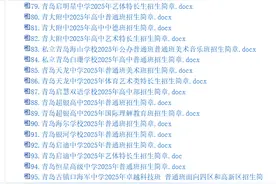 青岛市教育局重要通知！2025年青岛一中等学校普通高中综合高中招生简章已公布图片