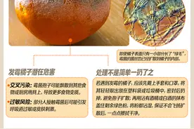 交易帖涌现！发霉的橘子也能卖钱？接触要当心这类霉菌图片