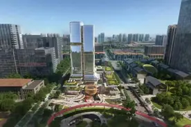 蓉北善成公园里产业总部项目推进中图片