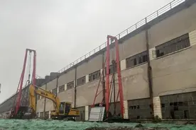 申请当日即发证！宝山上大美院顺利完成桩基工程施工许可图片
