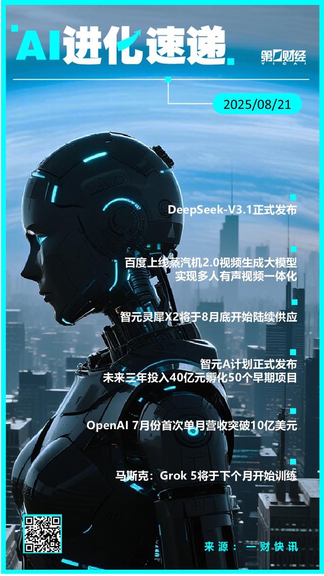 AI进化速递丨DeepSeek-V3.1正式发布