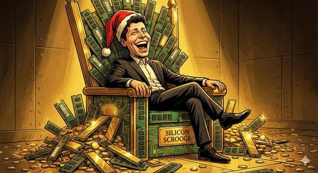 256G比5090还贵，内存一年暴涨3倍	，全球为奥特曼豪赌买单