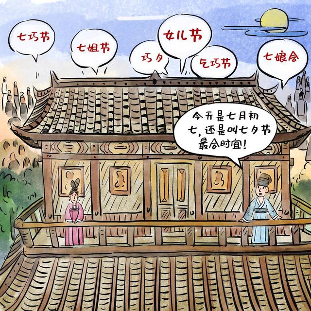 七夕节由来已久丨知识窗