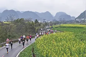 赛道风景如画 赛事服务给力 全国跑者点赞黔西南图片