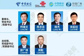 中国四大电信运营商领导班子最新名单，董事长齐了，总经理还差两个！图片