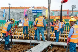 中广核福建宁德核电站5号机组主体工程开工图片