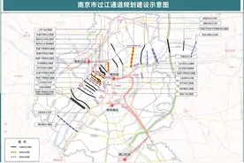 南京过江通道，肉眼可见越来越密图片