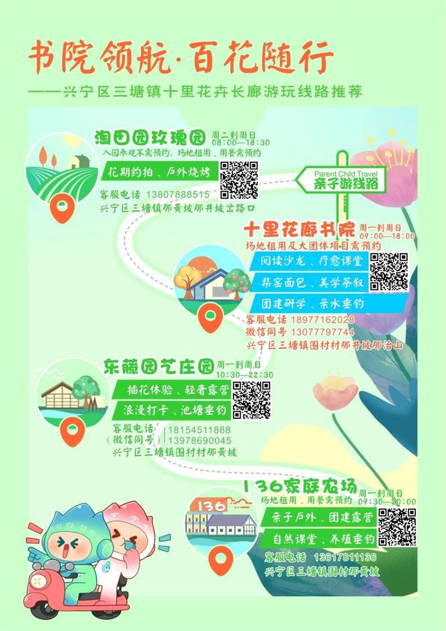 十里花卉长廊亲子游线路：邂逅自然与书香的奇妙之旅