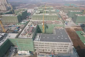 青岛农业大学海都学院科教园项目进入装饰装修阶段图片