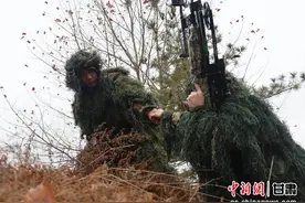 武警天水支队开展特战狙击实战化训练图片